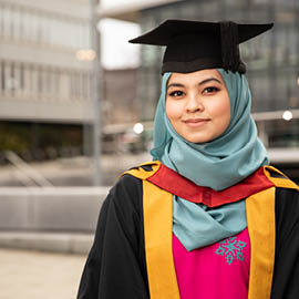 a person wearing a hat