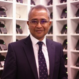 Alumnus and supporter Arnab Basu