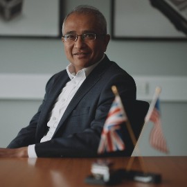 Dr Arnab Basu, Kromek - North East Times cover July 2023