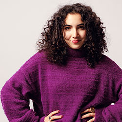 Image of a female Northumbria university student 