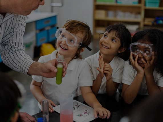 Primary school children learning science
