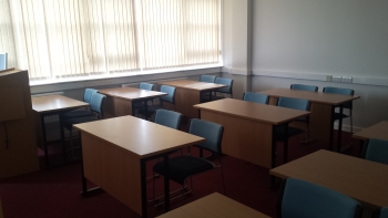Caption: Teaching Rooms Before