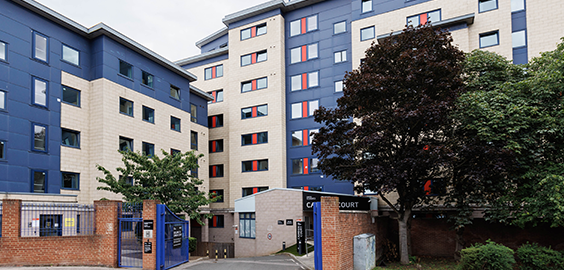 Exterior of accommodation