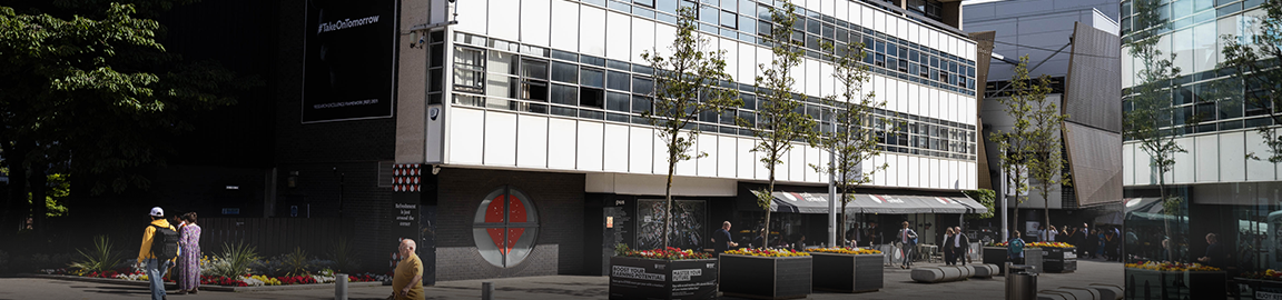 Exterior of university building