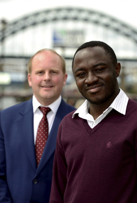 Then Challenge - Anthony Kofi -Annan And Simon Forster - Web