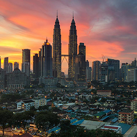 Malaysian skyline