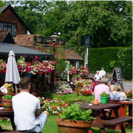 English pub garden
