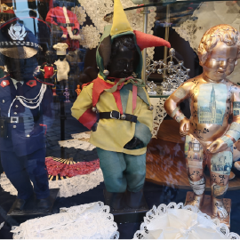 Photo showing police material objects