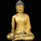 a sculpture of a person