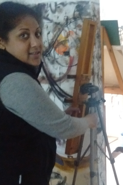 a boy taking a selfie