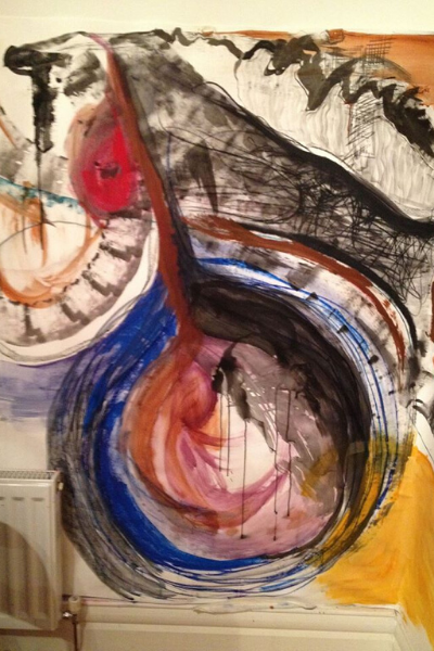 a close up of a bowl