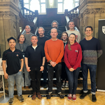 Caption: Members of Northumbria University’s Applied Sciences department