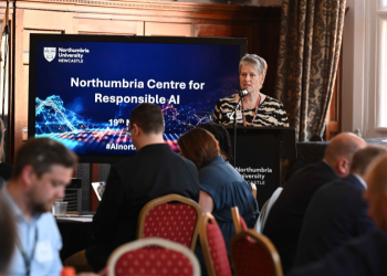 Caption:Professor Marion Oswald MBE, Professor of Law and academic lead for the Centre for Responsible AI at Northumbria University