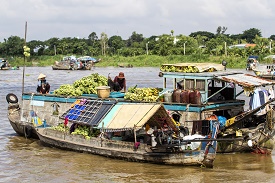 a group of people on a boat