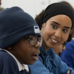 Global publisher makes significant book donation to Newcastle-based learning centre