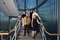 a person standing in front of a building