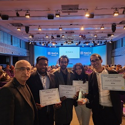 Cybersecurity students win prestigious ISACA case study competition