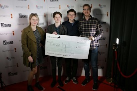 a group of people posing for the camera