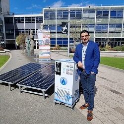 New portable system produces drinking water from just air and sunlight