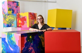 a person on a laptop