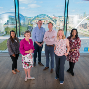 Help to Grow Management event at BALTIC marking the one-year anniversary of its 'Why Small Business Matters' podcast with a real time episode