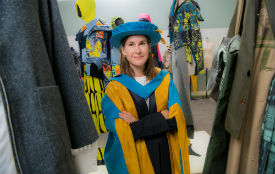 a young boy wearing a hat