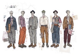 a group of people posing for a photo