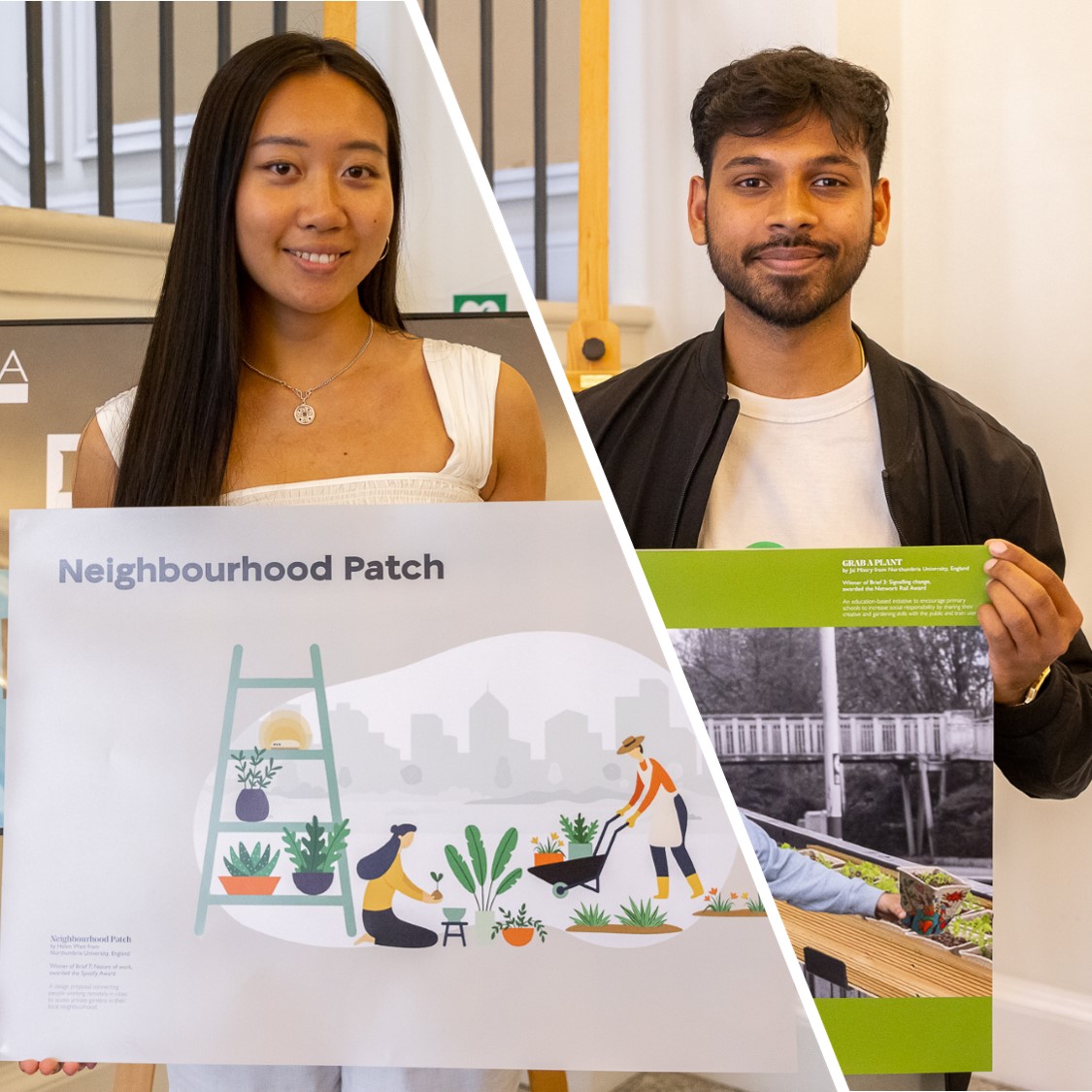 RSA design award winning students