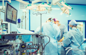 a group of people in a room