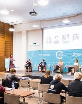 Dr Lindsay Findlay King at the Women in Motorsports Conference