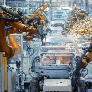 Car manufacturing production line