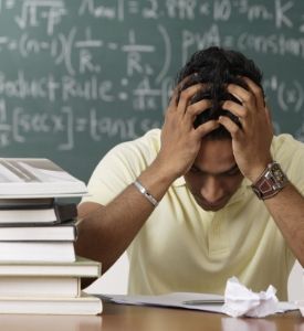a man sitting on a table
