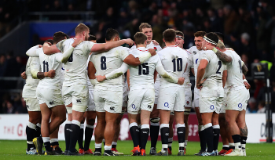 a group of football players on a field
