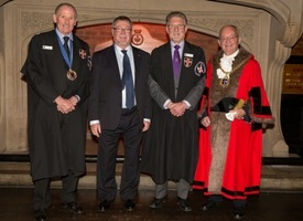 a group of people posing for the camera