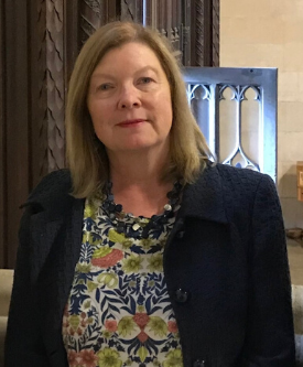 Roberta Blackman-Woods smiling for the camera