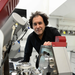 Pictured is Northumbria University’s Ahmed Elmarakbi, a Professor of Automotive Composites