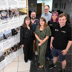 The NUSTEM team: Professor Carol Davenport; Dr Antonio Portas; Annie Padwick; Jonathan Sanderson; Mel Horan and Joe Shimwell.