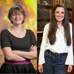 Dr Charlotte Götz and Dr Helen Williams from Northumbria University.