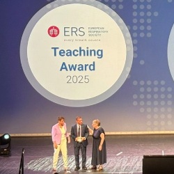 Teaching Award event stage 