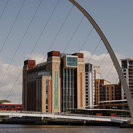 Image: long-shot of Baltic Centre for Arts.