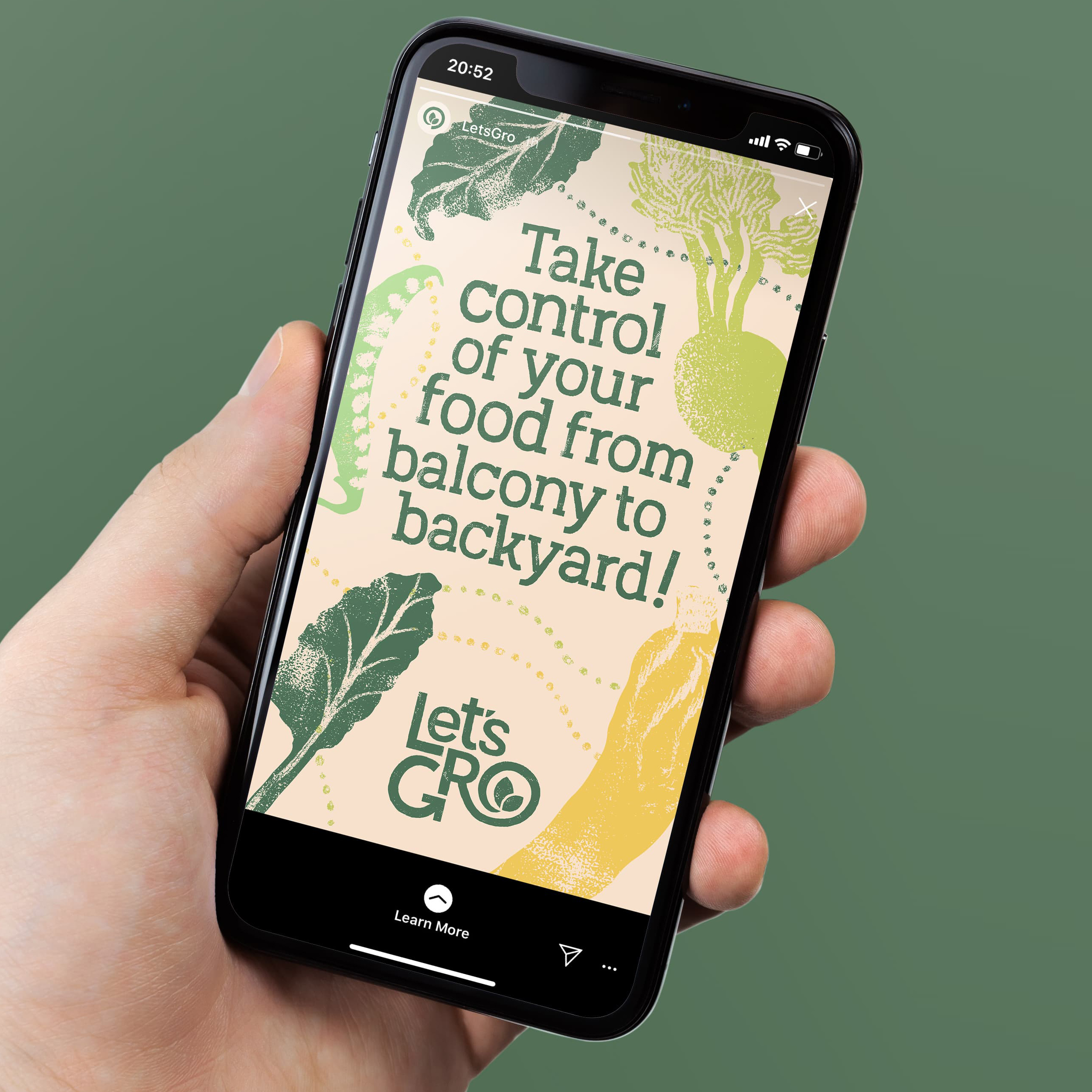 A food delivery app design