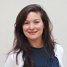 Woman smiling at the camera