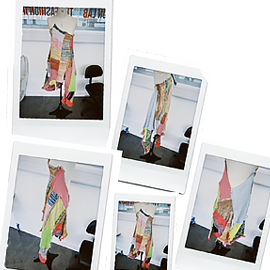 Photos of models wearing different outfits