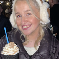 girl holding hot chocolate