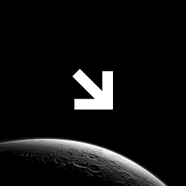 a close up of the moon