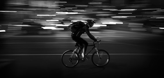 a close up of a bicycle