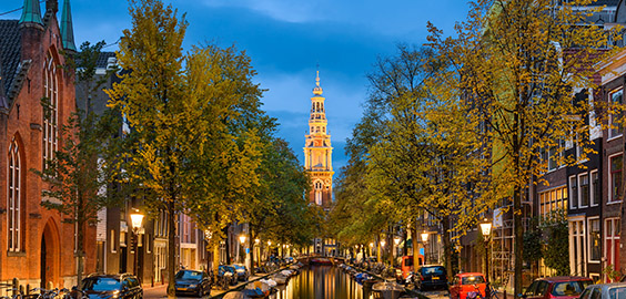 a close up of a busy city street