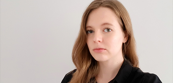 a woman smiling for the camera