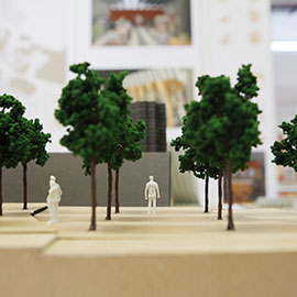 a vase of flowers on a table