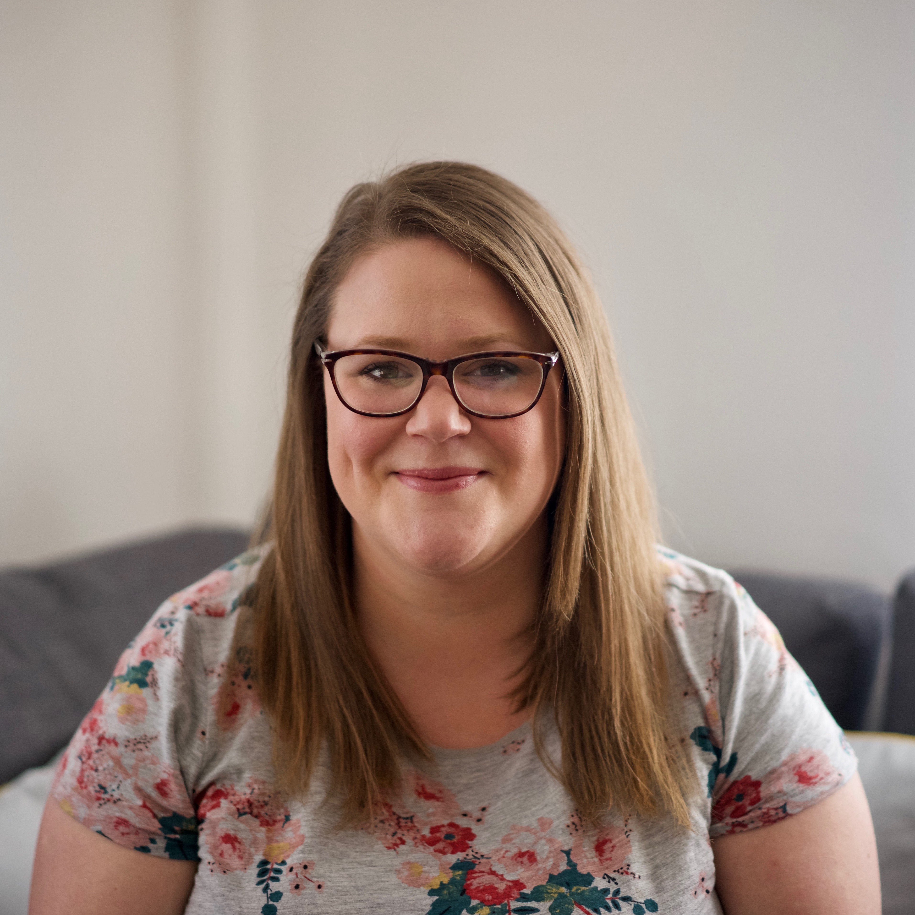 Lady smiling at the camera